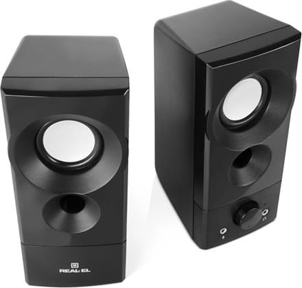 Фото - Компьютерная акустика обычная 2.0 REAL-EL S-90 Black (EL121100011)