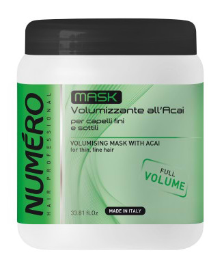 Фото - Маска для волос Numero с экстрактом асаи 1000 мл (8011935075508) Фото - Маска для волос Numero с экстрактом асаи 1000 мл (8011935075508)