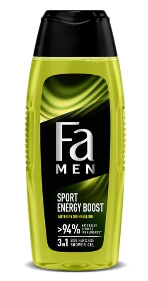 Фото - Гель для душа Fa Men Sport 400 мл (3838824142296)