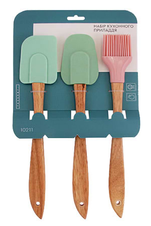 Кухарський набір приладів Lessner Loft 3 шт. (10211) - Фото 1