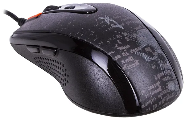 Фото - Миша дротова A4tech F5 USB (mystic Black)