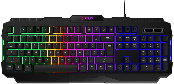 Фото - Клавиатура проводная игровая MSI FORGE GK100 EN/UKR/RU, Black