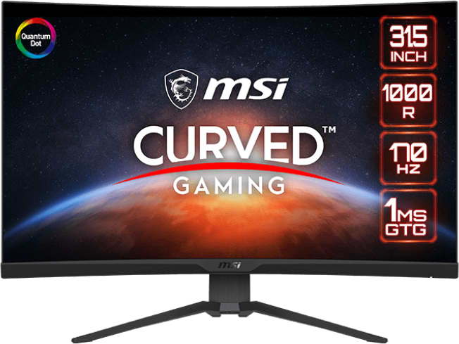 Монитор игровой MSI MAG 325CQRF QD - Фото 1