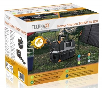 Фото - Зарядна станція універсальна Technaxx TX-201 315Wh 300W