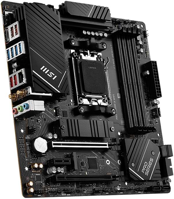 Фото - Материнская плата MSI AMD B650 SAM5 MATX (PRO B650M-A WIFI)