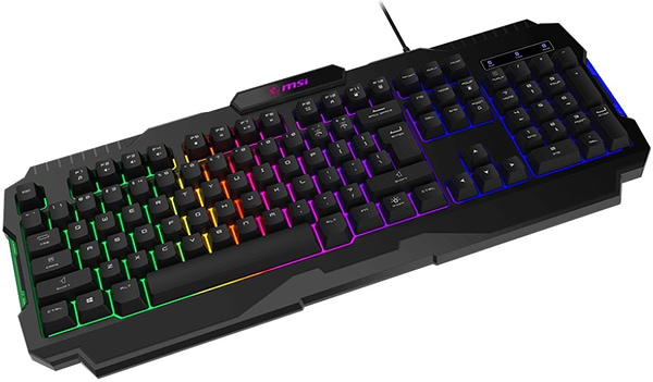 Фото - Клавиатура проводная игровая MSI FORGE GK100 EN/UKR/RU, Black