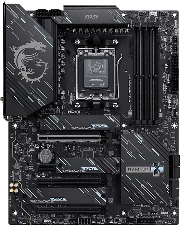 Фото - Материнская плата MSI X870E GAMING PLUS WIFI