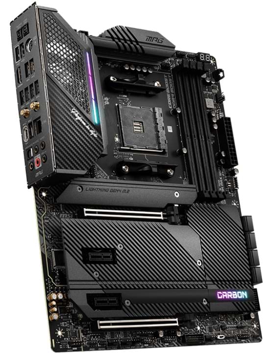 Фото - Материнская плата MSI MPG X570S Carbon Max WiFi