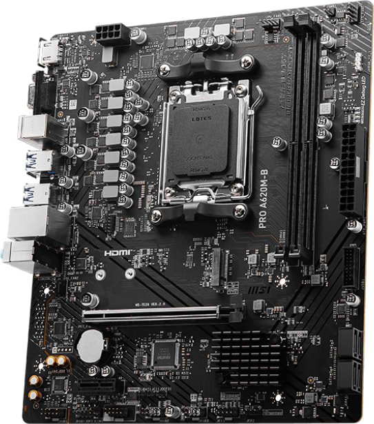 Фото - Материнська плата MSI PRO A620M-B