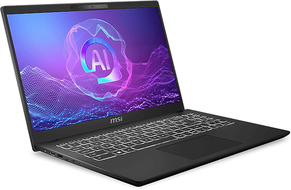 Фото - Ноутбук MSI Modern 15H AI CU7-255H (C2HMG-231UA) Classic Black