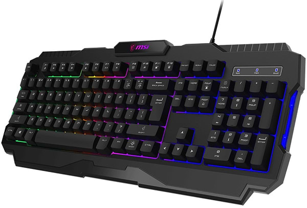 Фото - Клавиатура проводная игровая MSI FORGE GK100 EN/UKR/RU, Black