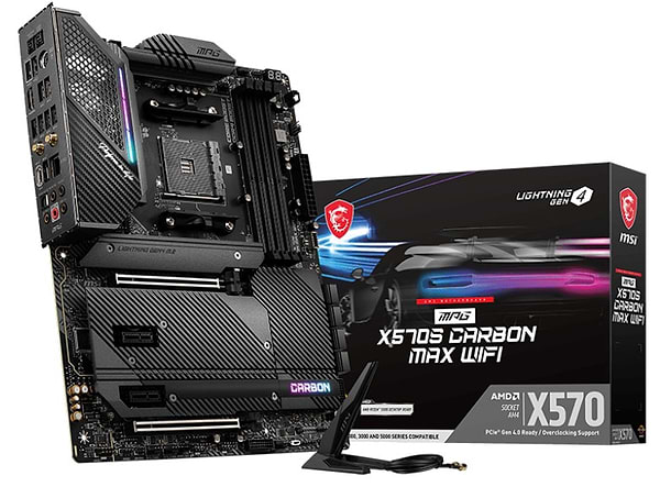 Фото - Материнская плата MSI MPG X570S Carbon Max WiFi