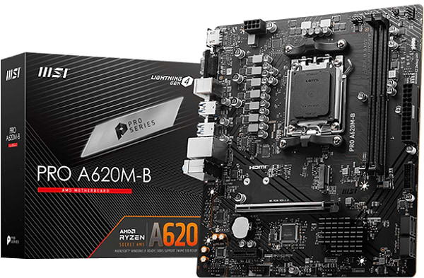 Фото - Материнська плата MSI PRO A620M-B