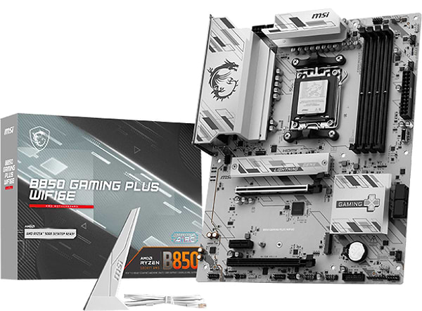 Фото - Материнська плата MSI B850 GAMING PLUS WIFI6E DDR5 Фото - Материнська плата MSI B850 GAMING PLUS WIFI6E DDR5