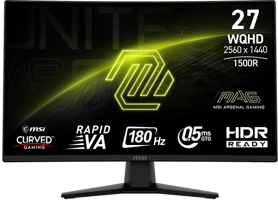 Монітор ігровий MSI MAG 274CQF - Фото 1