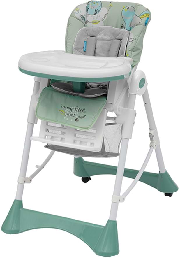 Стульчик для кормления трансформер Baby Design Pepe New 04 Green