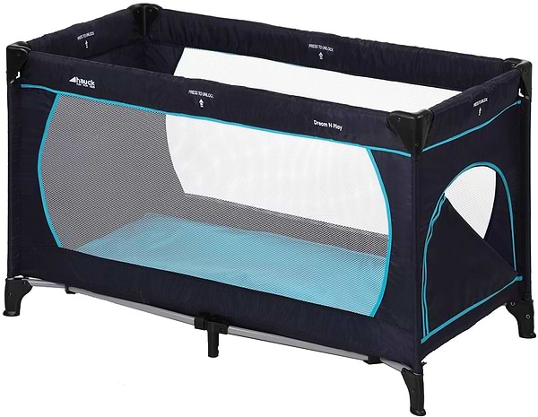 Фото - Манеж-кровать HAUCK Dream N Play Plus Navy/Aqua