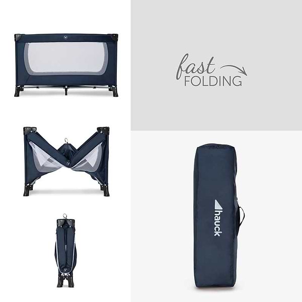 Фото - Манеж-кровать HAUCK Dream N Play Plus Navy/Aqua