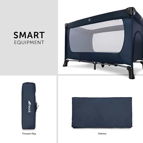 Фото - Манеж-кровать HAUCK Dream N Play Plus Navy/Aqua