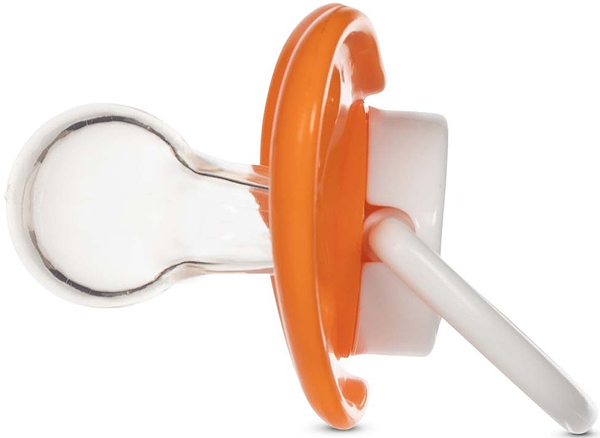 Фото - Кругла пустушка Baboo Sea Life 6+ міс Orange (5-028)