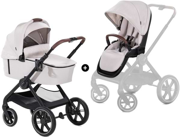 Коляска універсальна 2 в 1 HAUCK Walk N Care Beige - Фото 1