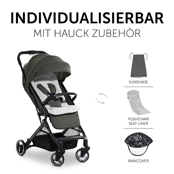 Фото - Коляска прогулочная HAUCK Travel N Care Dark Olive