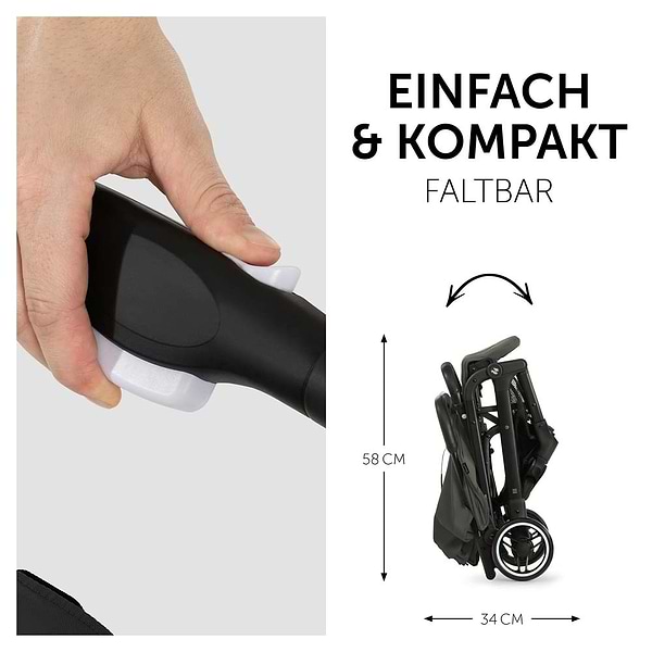Фото - Коляска прогулочная HAUCK Travel N Care Dark Olive