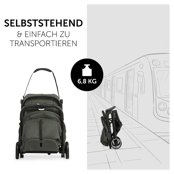 Фото - Коляска прогулочная HAUCK Travel N Care Dark Olive