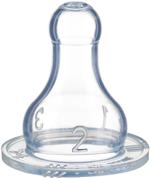 Малий потік соска дитяча силіконова Bebe Confort 2 шт. розмір S1
