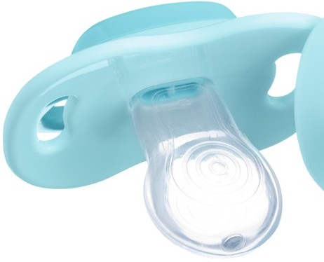 Фото - Симметричная пустышка Bebe Confort 2 шт 18/36 Minimalistic Animals Blue