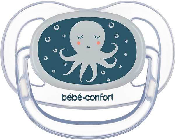 Фото - Ортодонтическая пустышка Bebe Confort Physio Air Dummy Gardener 2 шт. 0/6 Blue Octopus