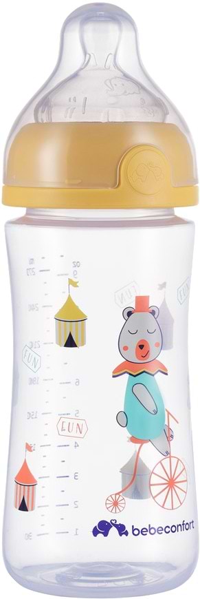 Пляшка для годування Bebe Confort EMO PP 270ml T1 FF Yellow