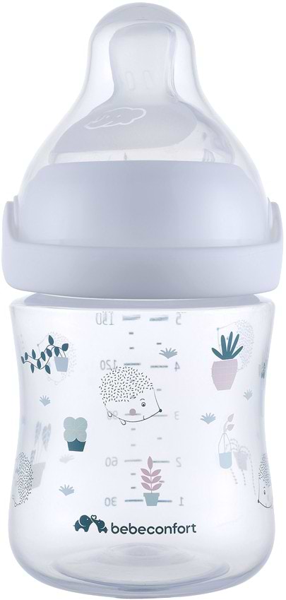 Пляшка для годування Bebe Confort Emotion Physio Urban Garden 150 ml White