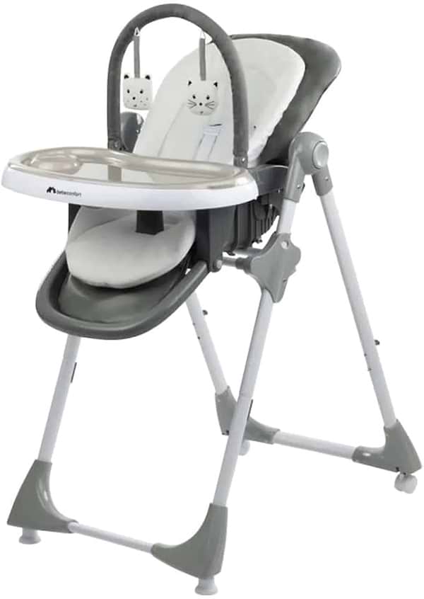 Фото - Стільчик для годування трансформер Bebe Confort KIWI 3 in 1 Gray Mist