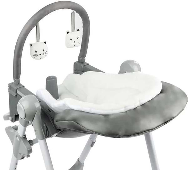 Фото - Стільчик для годування трансформер Bebe Confort KIWI 3 in 1 Gray Mist