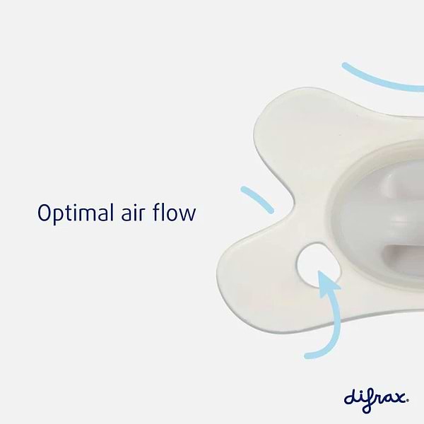 Фото - Симетрична пустушка Difrax Natural Newborn 113 Apricot_lines