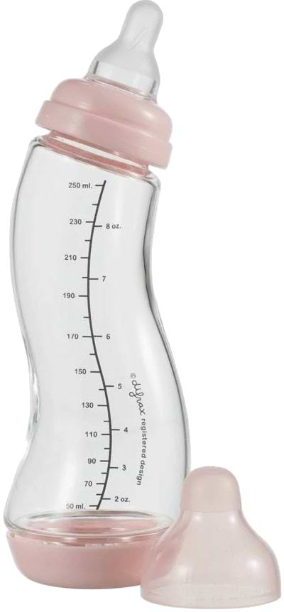 Пляшка для годування Difrax 250 мл S-bottle Wide Pink