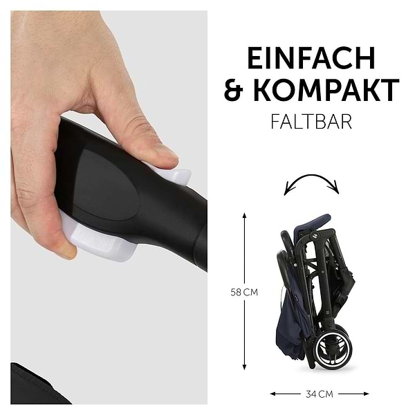 Фото - Коляска прогулянкова HAUCK Travel N Care Dark Navy Blue