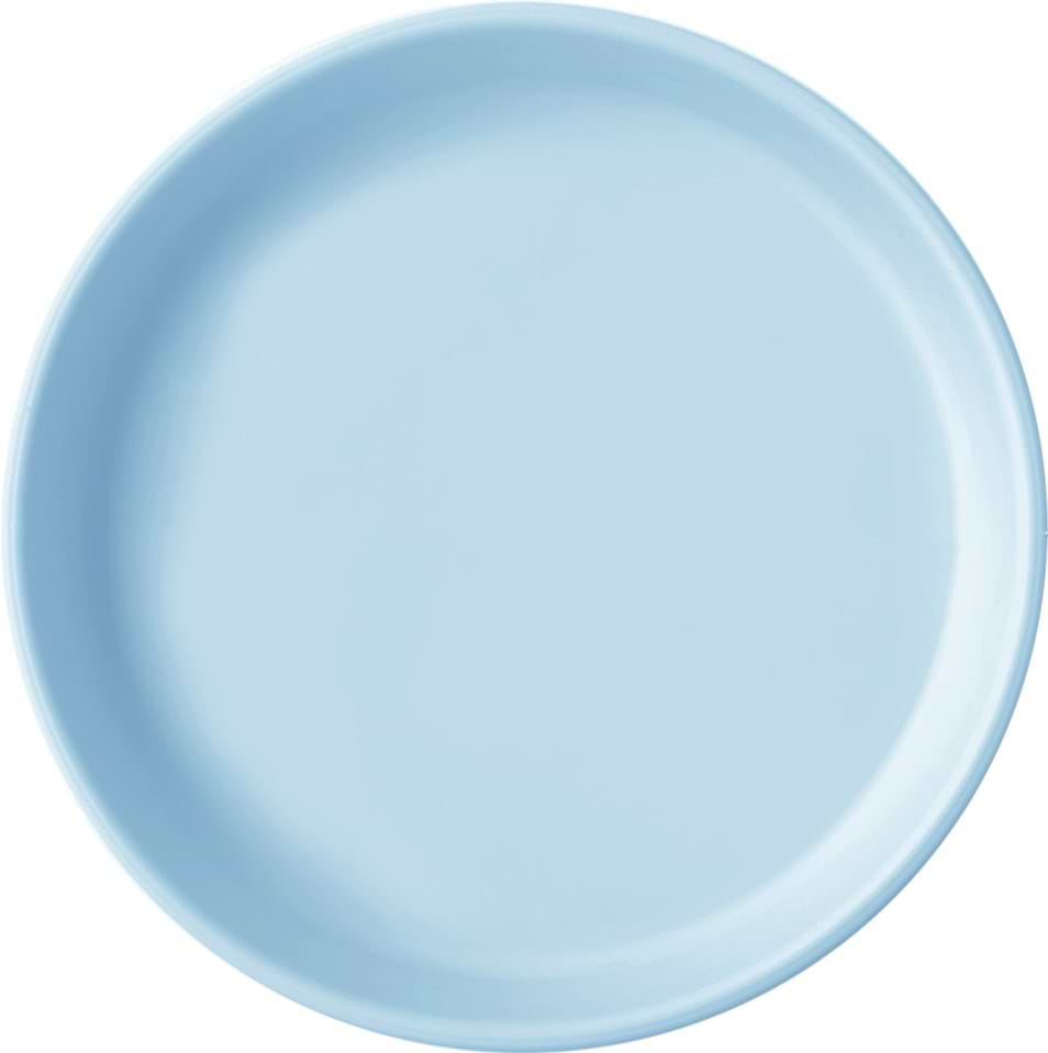 Тарілка для малюка MinikOiOi BASICS - Mineral Blue (101050103)