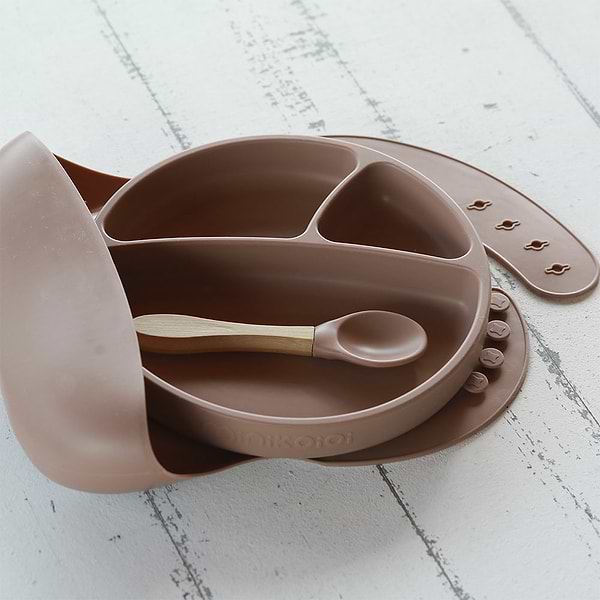 Фото - Набір дитячий 3 пр. MinikOiOi BLW SetII-MellowYellow (101070019)