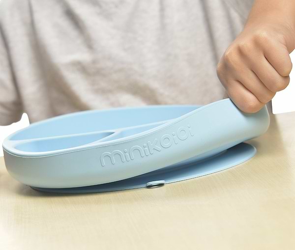 Фото - Тарелка для малыша MinikOiOi Portions - Mellow Yellow (101050006)