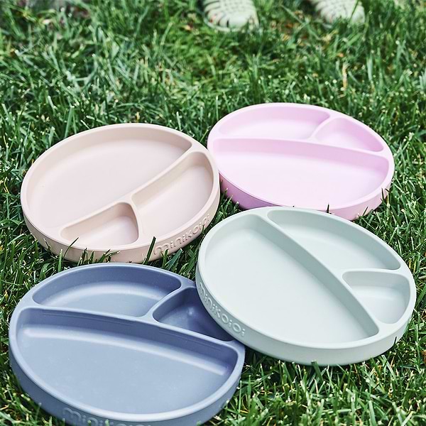 Фото - Тарелка для малыша MinikOiOi Portions - Mellow Yellow (101050006)