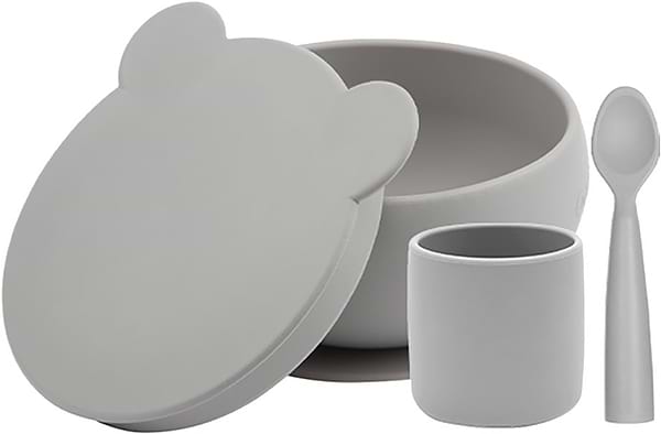 Фото - Набір дитячий MinikOiOi BLW Set I - Powder Grey (101070052)