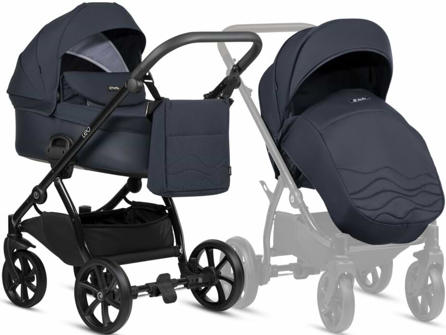 Коляска універсальна 2 в 1 Tutis Leo Deep Blue