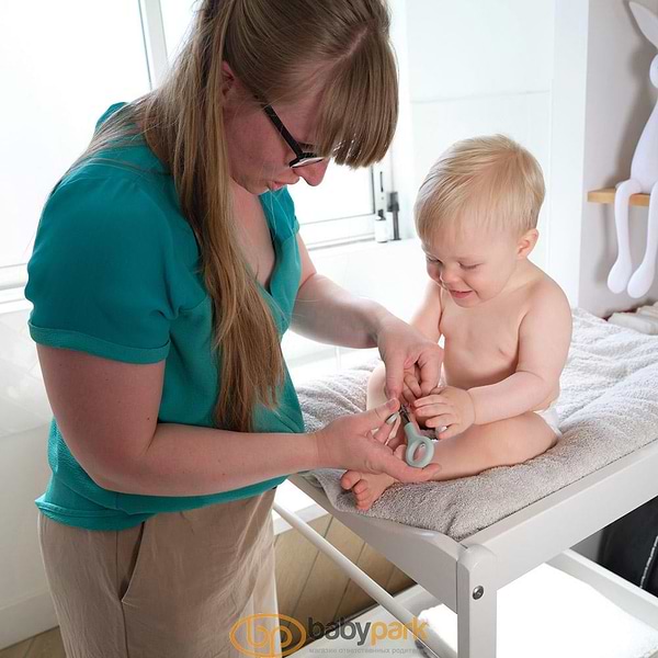 Фото - Щипчики манікюрні дитячі Bebe Confort Lovely Donkey Green