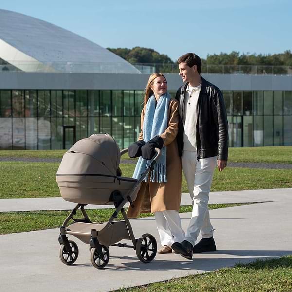 Фото - Коляска універсальна 2 в 1 Tutis Uno6 plus Leather Cioccolata