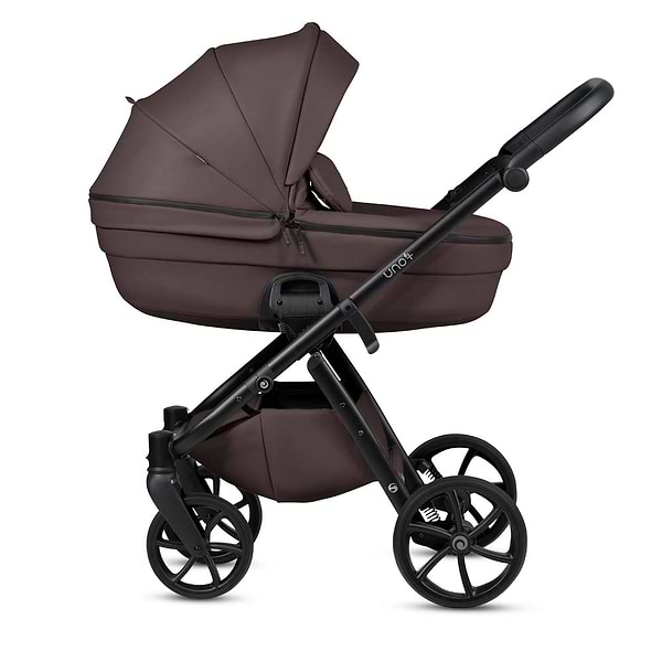 Фото - Коляска універсальна 2 в 1 Tutis Uno6 plus Leather Cioccolata