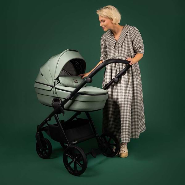 Фото - Коляска універсальна 2 в 1 Tutis Uno6 plus Leather Cioccolata