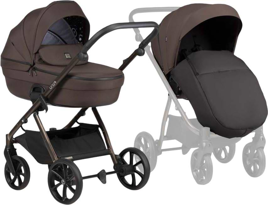Коляска универсальная 2 в 1 Tutis Uno6 plus Essential Tiramissu