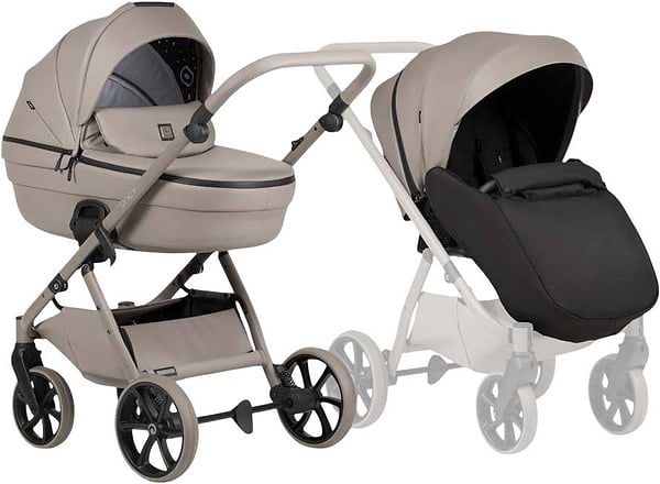 Фото - Коляска универсальная 2 в 1 Tutis Uno6 plus Leather Nocciola Фото - Коляска универсальная 2 в 1 Tutis Uno6 plus Leather Nocciola